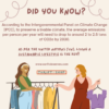 According to the Intergovernmental Panel on Climate Change (IPCC), to preserve a livable climate, the average emissions per person per year will need to drop to around 2 to 2.5 tons of CO2e by 2030. As per the United Nation (UN), living a sustainable lifestyle is the key!