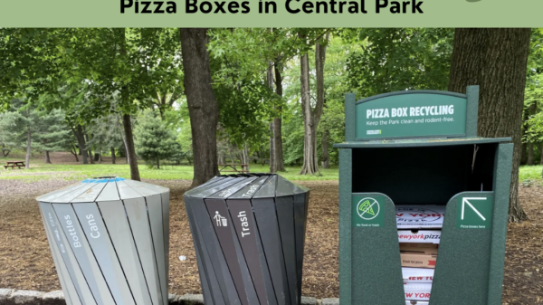 New York introduces a Recycling Bin just for Pizza Boxes